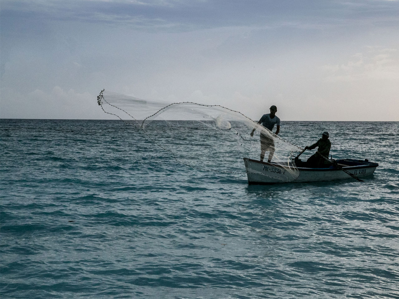 Fishermen on the North coast of Cuba
